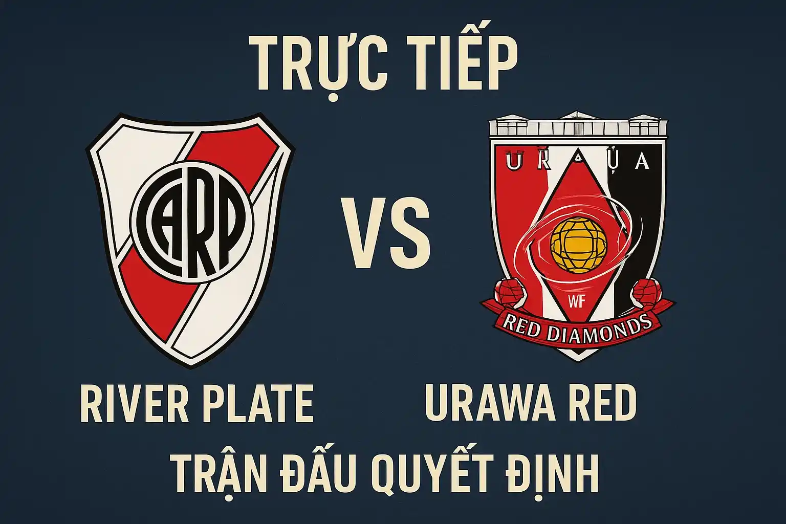 Link trực tiếp bóng đá 18/06 River Plate vs Urawa Red Diamonds